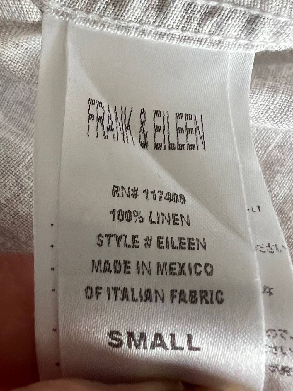 Frank & Eileen Linen Shirt - Picture 7 of 9